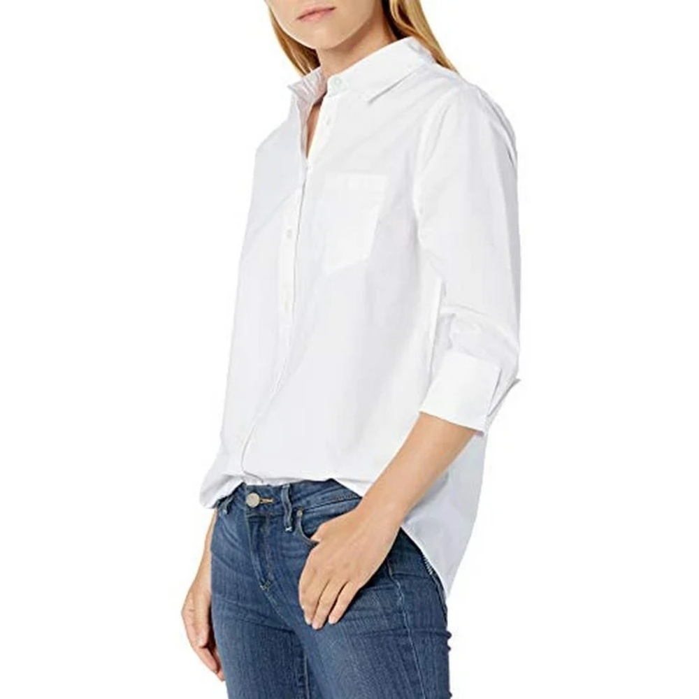 NWT Classic-Fit 3/4 Sleeve Poplin Shirt